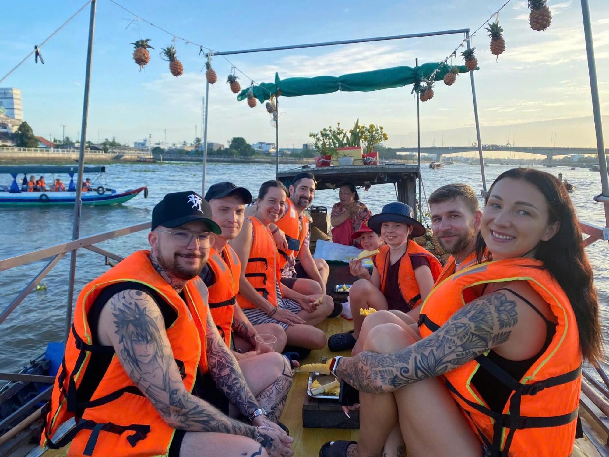 Ben Do Xua Homestay & Coffee Cai Rang Exteriör bild
