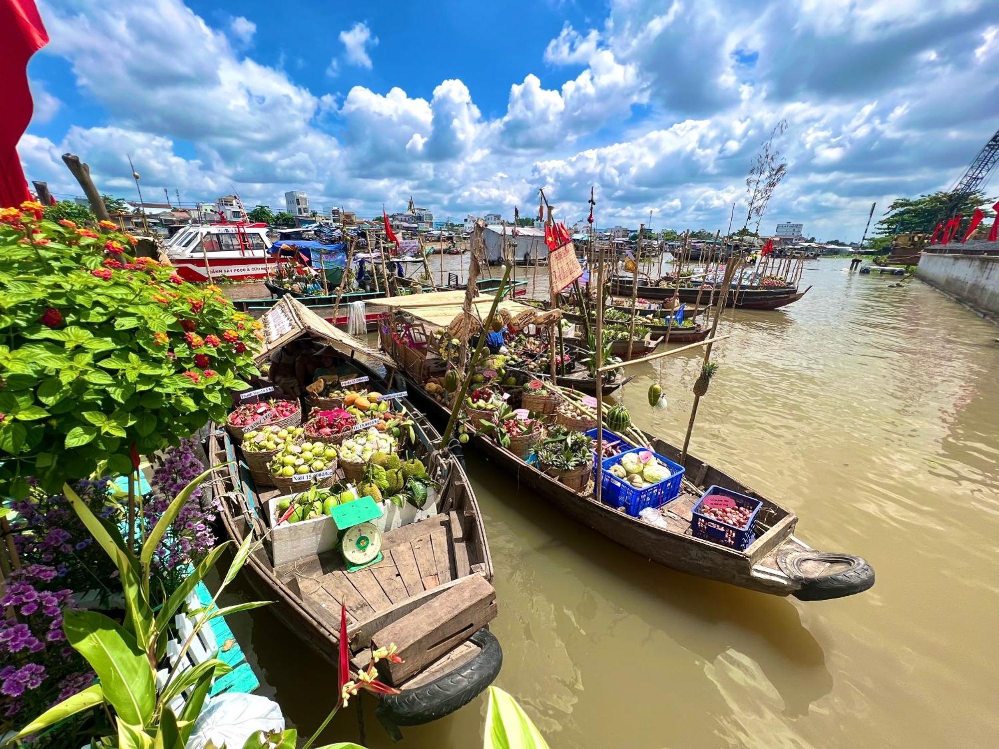 Ben Do Xua Homestay & Coffee Cai Rang Exteriör bild